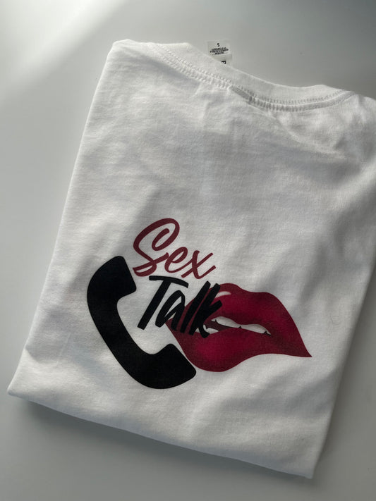 Womens Slim Fit Tshirt Sex Talk