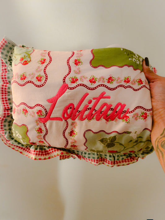 Ruffle Pouch