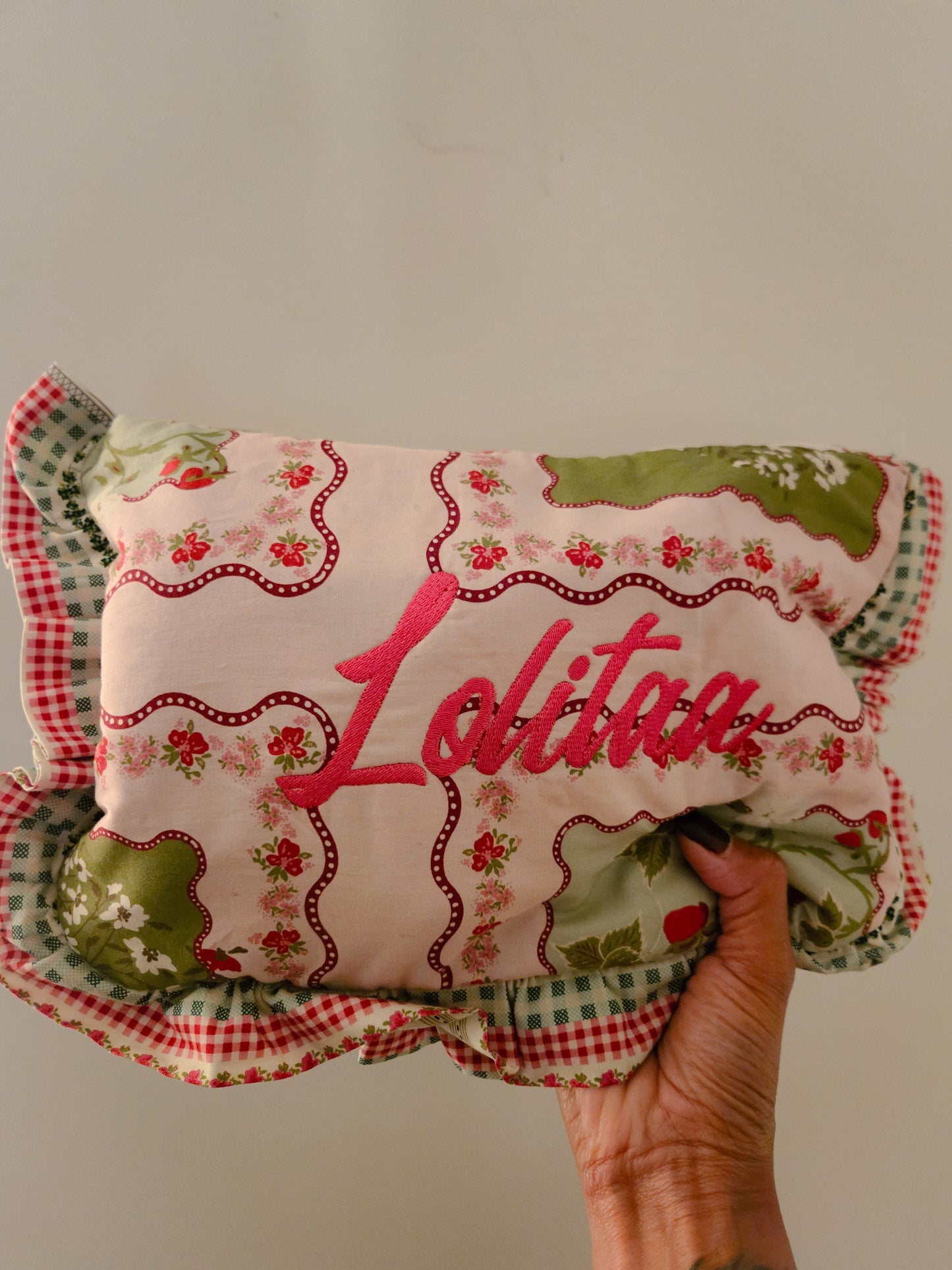 Ruffle Pouch